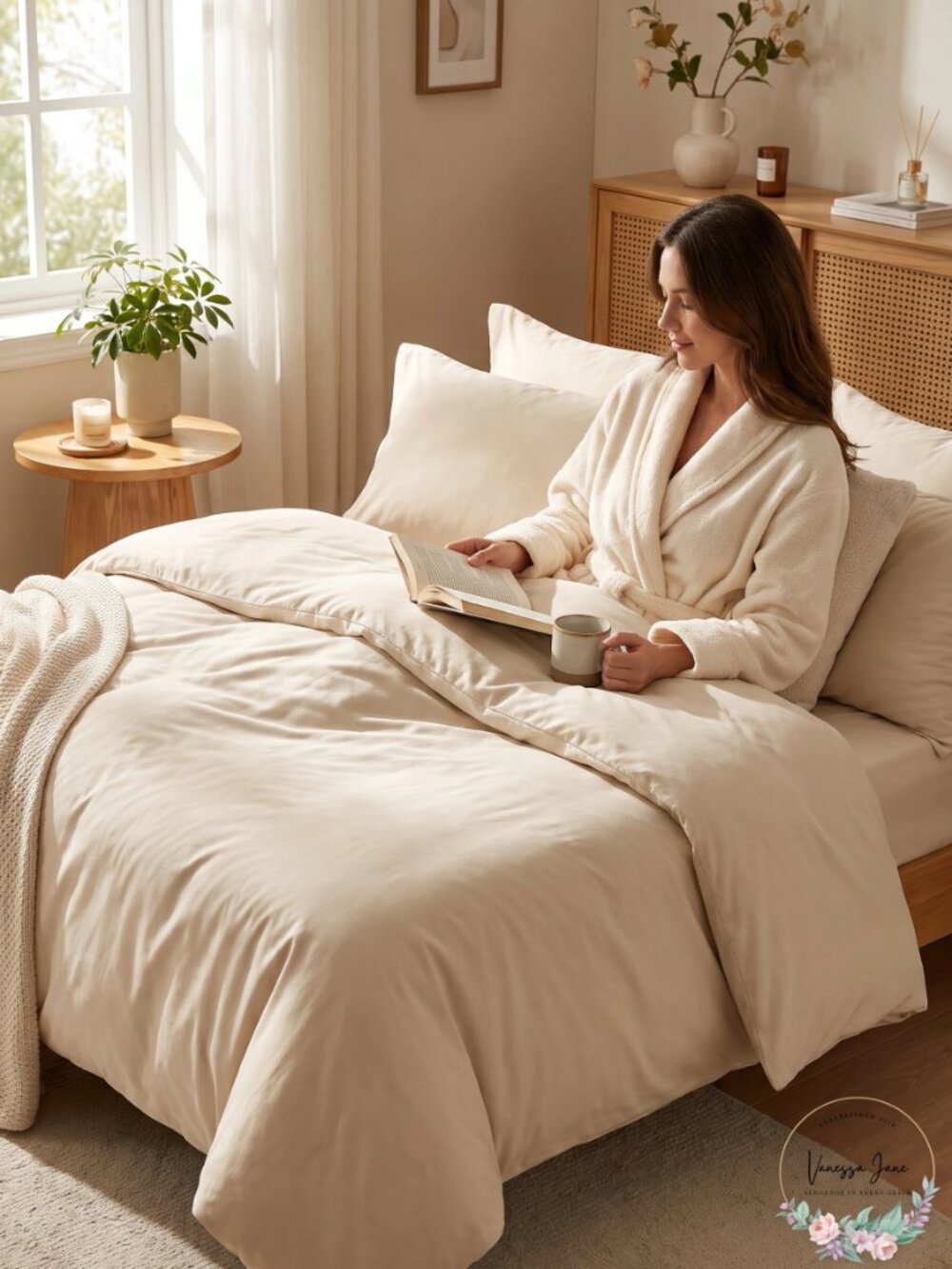 Oeko -Tex Clean Spaces 7-PC. Comforter Set Size Full